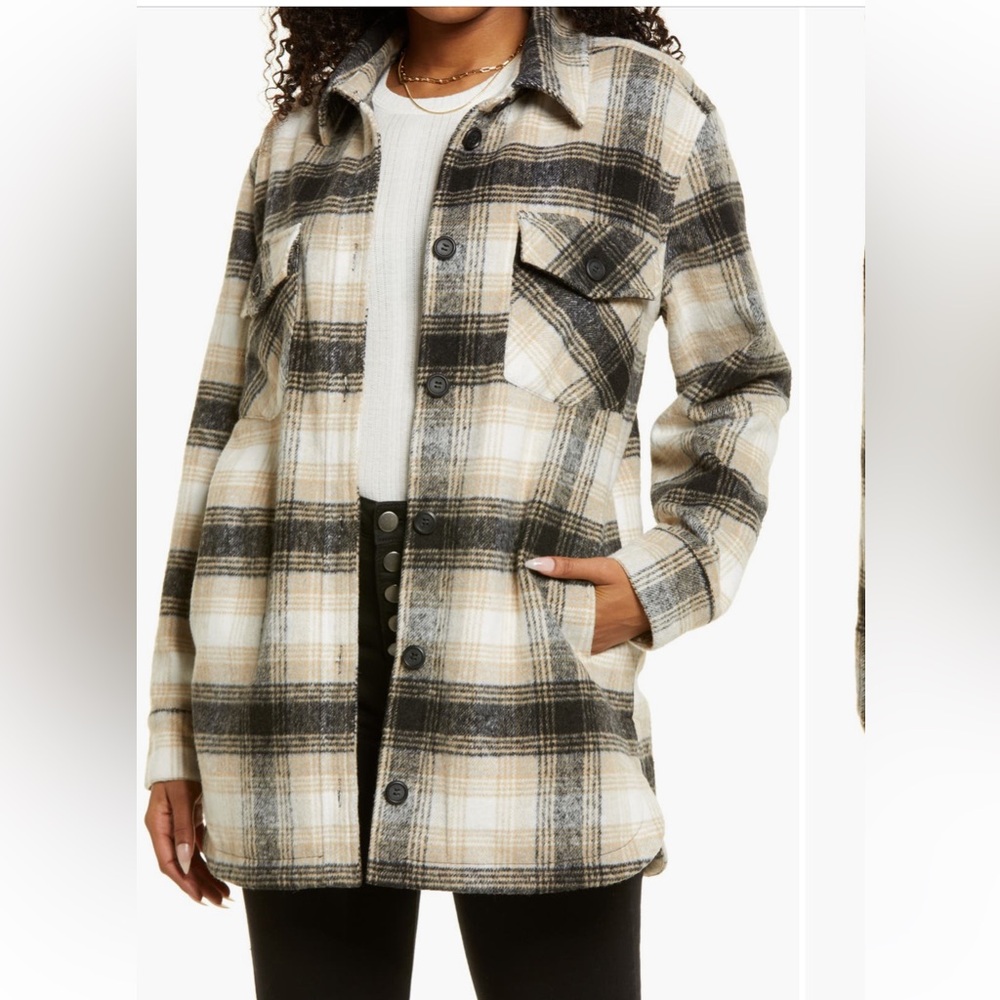 Thread & supply shirt jacket
